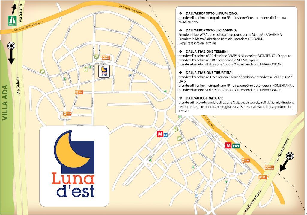 Luna D'Est Bed & Breakfast Roma Cameră foto
